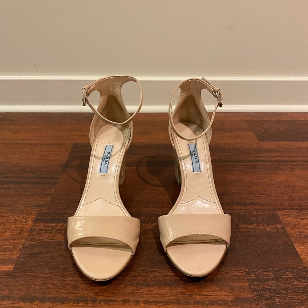 Prada Authentic Classic Sandals - Nude - 37
